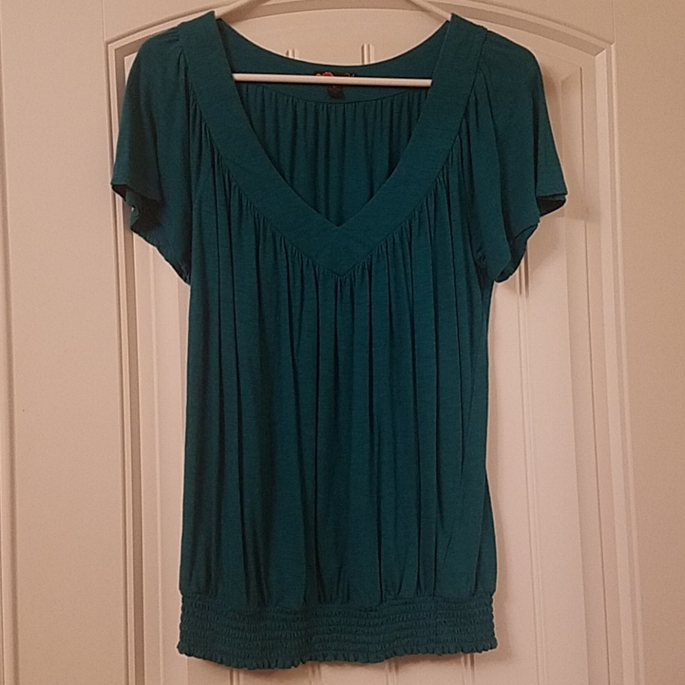 Turquoise Top